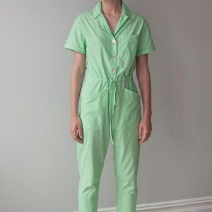 Rachel Antonoff Matthew Jumpsuit - Green